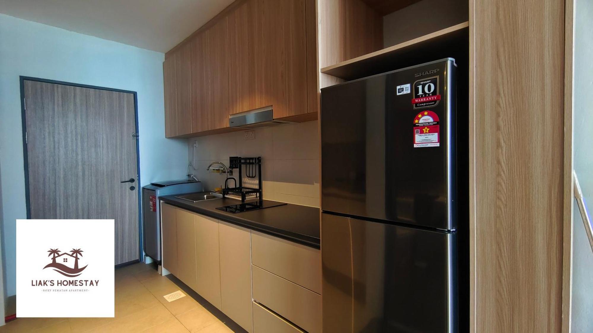 Seaview Apartment,highest Floor Apartment Sematan